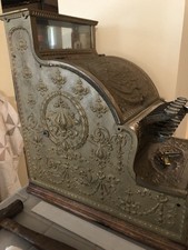 Antique Cash Register Brass on The Hot Collector