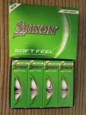 Srixon soft feel golf balls.