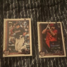 Topps Dylan Crews Washington Nationals Rookie Card Lot 2023 MLB - 2 Cards