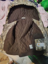 Carhartt Toddler Hooded Jacket Real Tree Camo, Size XXS 4-5 