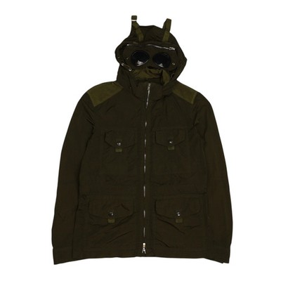 CP Company Mille Miglia Field Pocket Goggle Jacket Size Small 