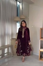 Party Look Party Wear Pakistani Suit Indian Women Ethnic Bollywood Salwar Kameez