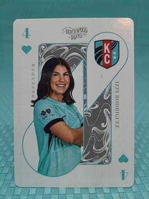 2025 Parkside Beachwood Brand Playing Card 4 Of Hearts Izzy Rodriguez 