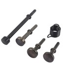 5 Pcs Smoothing Pneumatic Air Hammer Chisel Bits Tools Kit Professional Grade
