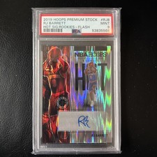 2019 Hoops Premium Stock RJ Barrett Hot Signatures Rookies RC Auto PSA 10 GEM MT