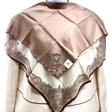 3 Set Givenchy Hand Towels Handker/MiniScarf  18 " Cotton Silk Multicol Choose