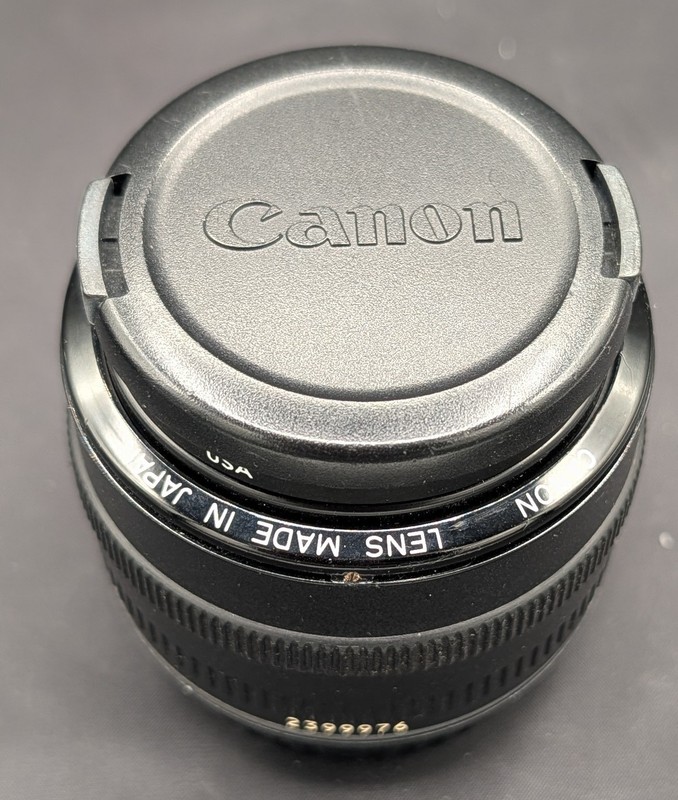 Canon EF 50mm F1.8 I with metal mount