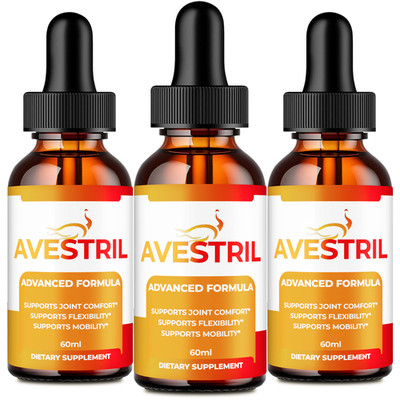 Avestril Drops, Official Avestril Joint Supplement Droppers (3 Pack)