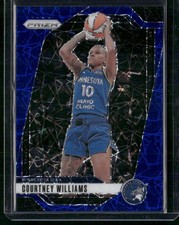 2024 Panini Prizm WNBA #79 Courtney Williams Blue Velocity Prizms