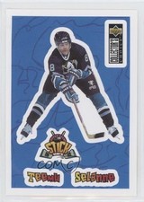 1996-97 Upper Deck Collector's Choice Stick-Ums Teemu Selanne #S13 HOF a3q
