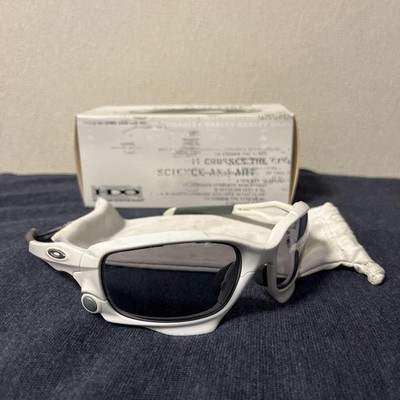 Oakley Jawbone Sunglasses Matte White VR50 Photochromic Lenses