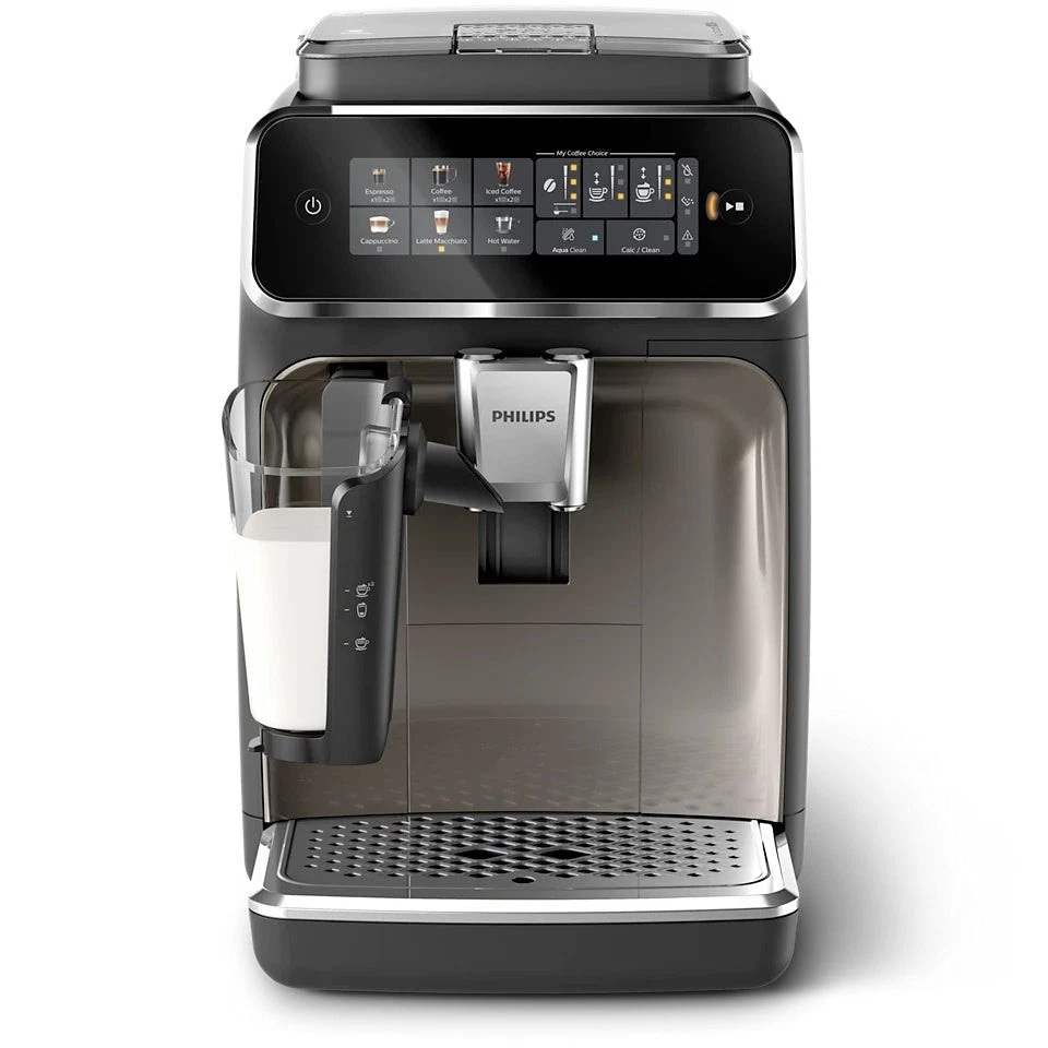 Philips 3300 LatteGo Automatic Espresso Machine, Chrome | 6 Recipes | EP3347/90 - Image 2 of 4