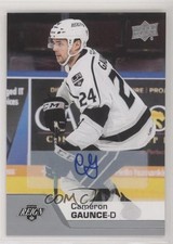 2020-21 Upper Deck AHL Auto Cameron Gaunce #30 Auto 4ta