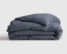 NWOT Quince Full Queen Duvet ONLY NO SHAMS Cover Linen Nightfall