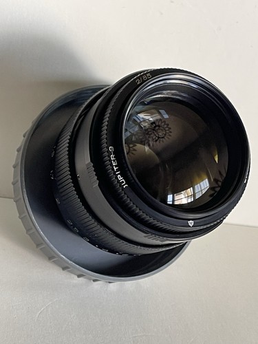 OBIETTIVO Lens Russo Sovietico Vintage Manual M42 42x1 Jupiter-9 85mm f2 Zenit - Imagen 2 de 23