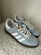 Adidas Handball Spezial Trainers – Light Blue/White – EU 37 –Excellent Condition