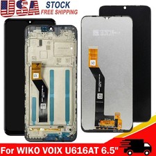 USA For WIKO VOIX U616AT 6.5" LCD Display Touch Screen Digitizer Assembly Frame