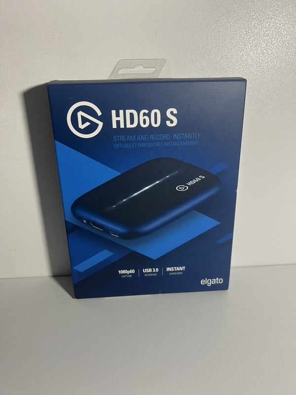 Elgato HD60 S Game Capture Card 1080p60 – USB 3.0 – PS5 PS4 Xbox Switch OBS