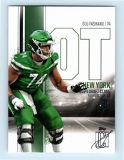 #161 2024 Topps Signature Class Base ,, Olu Fashanu RC Jets