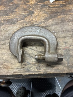 Vintage Heavy Service Bridge C-Clamp Williams Vulcan No. 2   USA Drop Forged