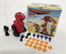 Tomy 1984 Starriors Cosmittor Deadeye & Cricket robot, con caja, NO FUNCIONA