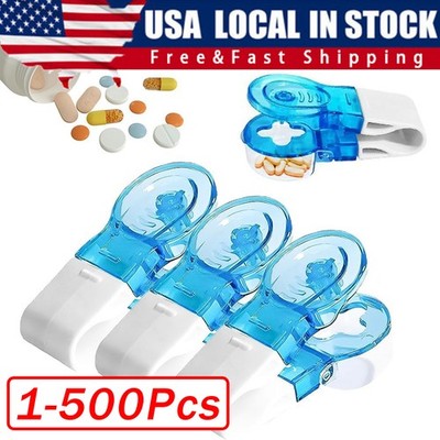 1-500Pcs Portable Pill Taker Anti Pollution Medicine Popper Tablet Dispenser