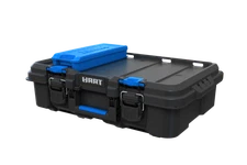 HART Stack System Tool Box - Small Blue Organizer with Dividers, Modular