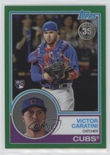2018 Topps Silver Pack 1983 Design Chrome Green 72/99 Victor Caratini #86 0z8z