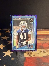 2025 Panini Donruss Optic Rated Rookie Donovan Ezeiruaku #230 Purple Shock