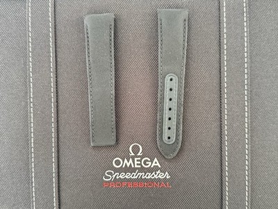Omega Speedmaster Dark Side of the Moon 21mm Black Fabric Armband