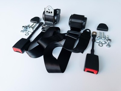 NEW BMW E30 Automatic Seat Belt BLACK -