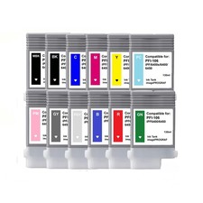 Any 5 Colors of PFI-106 Ink Cartridge for Canon IPF 6400s 6400se 6400 6450