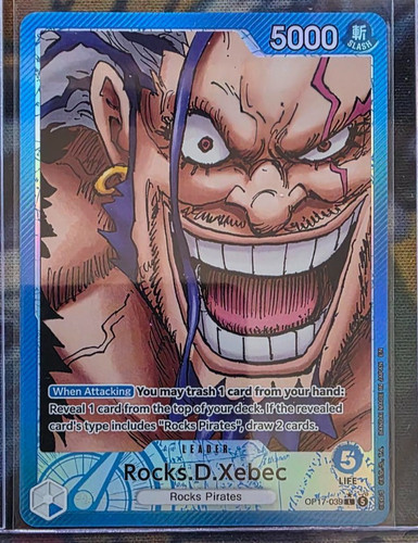 One Piece Rocks.D.Xebec OP17-039 L* Alt Art Mint
