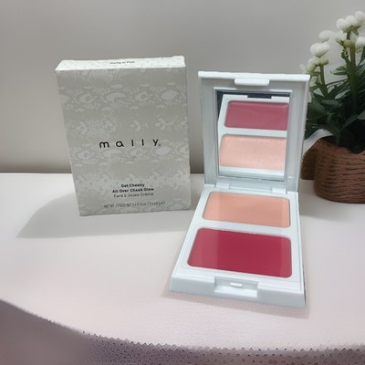 Mally Get Cheeky All Over Cheek Glow - Pretty In Pink - New