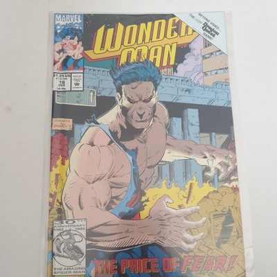 Wonder Man #16 Marvel Comics 1991 Rare 1st print  Nm With Free P&P  of Avengers