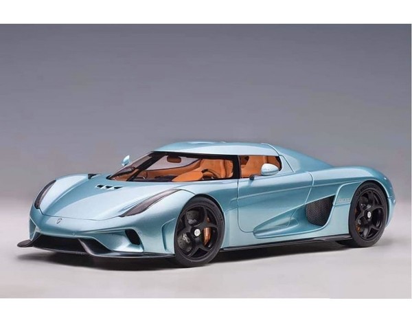 AutoArt Koenigsegg Regera Horizon Blue 1/18. 79028
