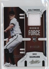2022 Panini Absolute Rookie Force 191/199 Mike Baumann #RF-MB 11bi