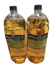 Set of 2 L'Occitane Shea Verbena Liquid Soap Refill 16.9 oz Each