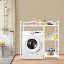 3-Tier Laundry Storage Rack for Washing Machine  Dryer - Modern Design
