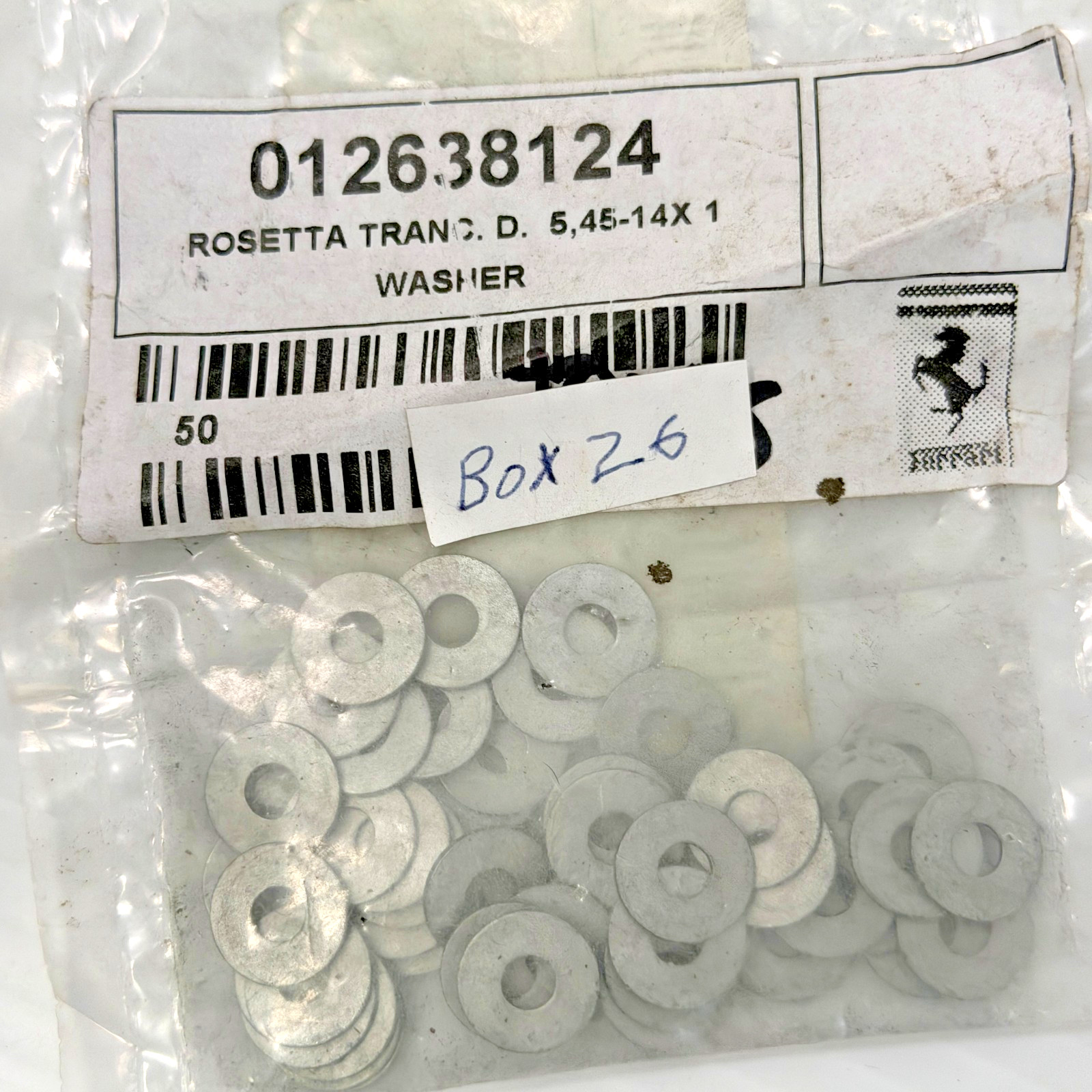 New Ferrari 12Cilindri Spider Suspension Bush Assy Washer 012638124 OEM