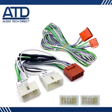 Amplifier Bypass Cable For Toyota Alphard AH20 With OEM Amp Navigation System