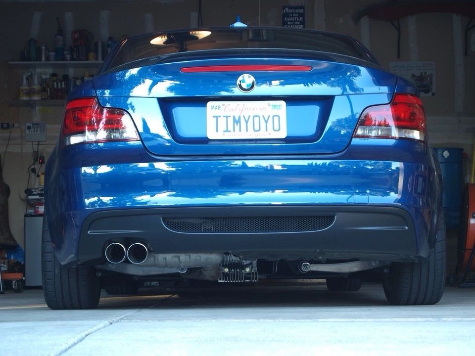 BMW E82 E88 128I 135I M-SPORT 2008-2013 DIFUSOR PARACHOQUES TRASERO OEM 8045506 como nuevo Foto 3 de 3