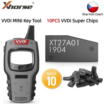 Xhorse VVDI Mini Key Tool Remote Generator Pro-grammer + 10PCS VVDI Super Chips
