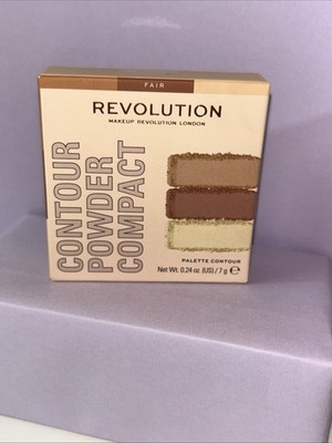 Makeup Revolution London Contour Powder Compact Fair 0.24 oz Palette NIB