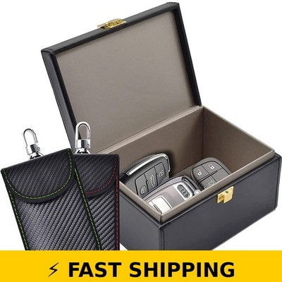 Todoxi Faraday Box & 2 Pack Key Fob Protector - Signal Blocker
