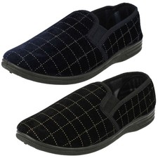 Spot On Mens - Slip On Casual Slipper Shoes