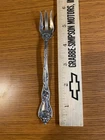 Intaglio by Reed and Barton Sterling Silver Cocktail Fork EXC!