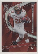 2020 Panini Chronicles Draft Picks Spectra Red Prizm Javon Leake #12 xx5