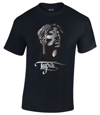 2Pac Inspired T-Shirt Unisex Tupac Biggy Gangster Rap T Shirt Hip Hop Unisex Tee