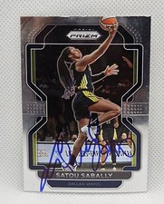 SATOU SABALLY AUTOGRAPH SIGNED 2022 PANINI PRIZM WNBA CARD DALLAS WINGS #34